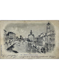 Recto de la carte postale