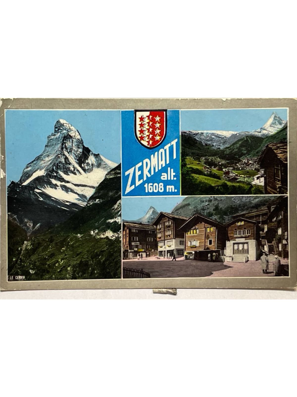 Recto de la carte postale