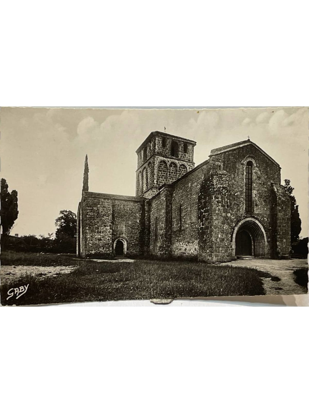 Recto de la carte postale