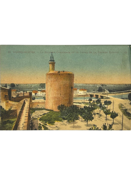 Recto de la carte postale