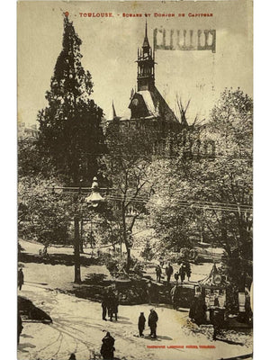Toulouse – Square et donjon du Capitole – CPA Labouche Frères, 1932