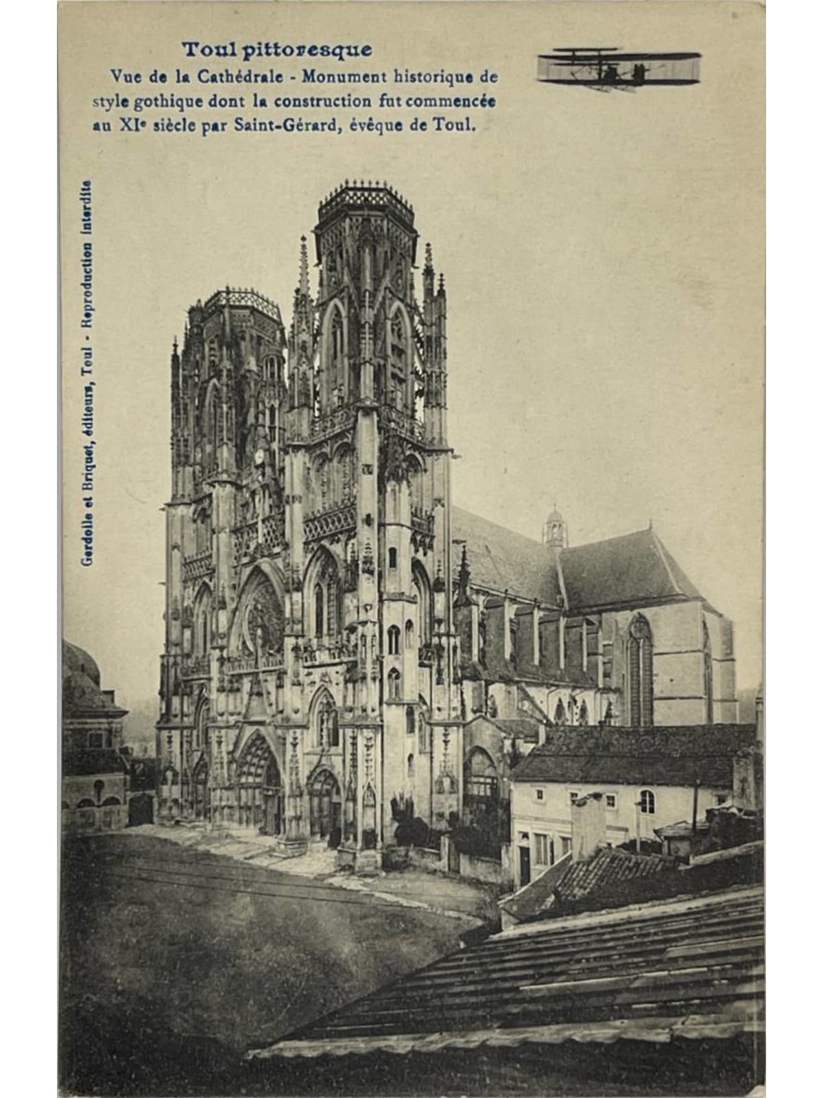 Recto de la carte postale