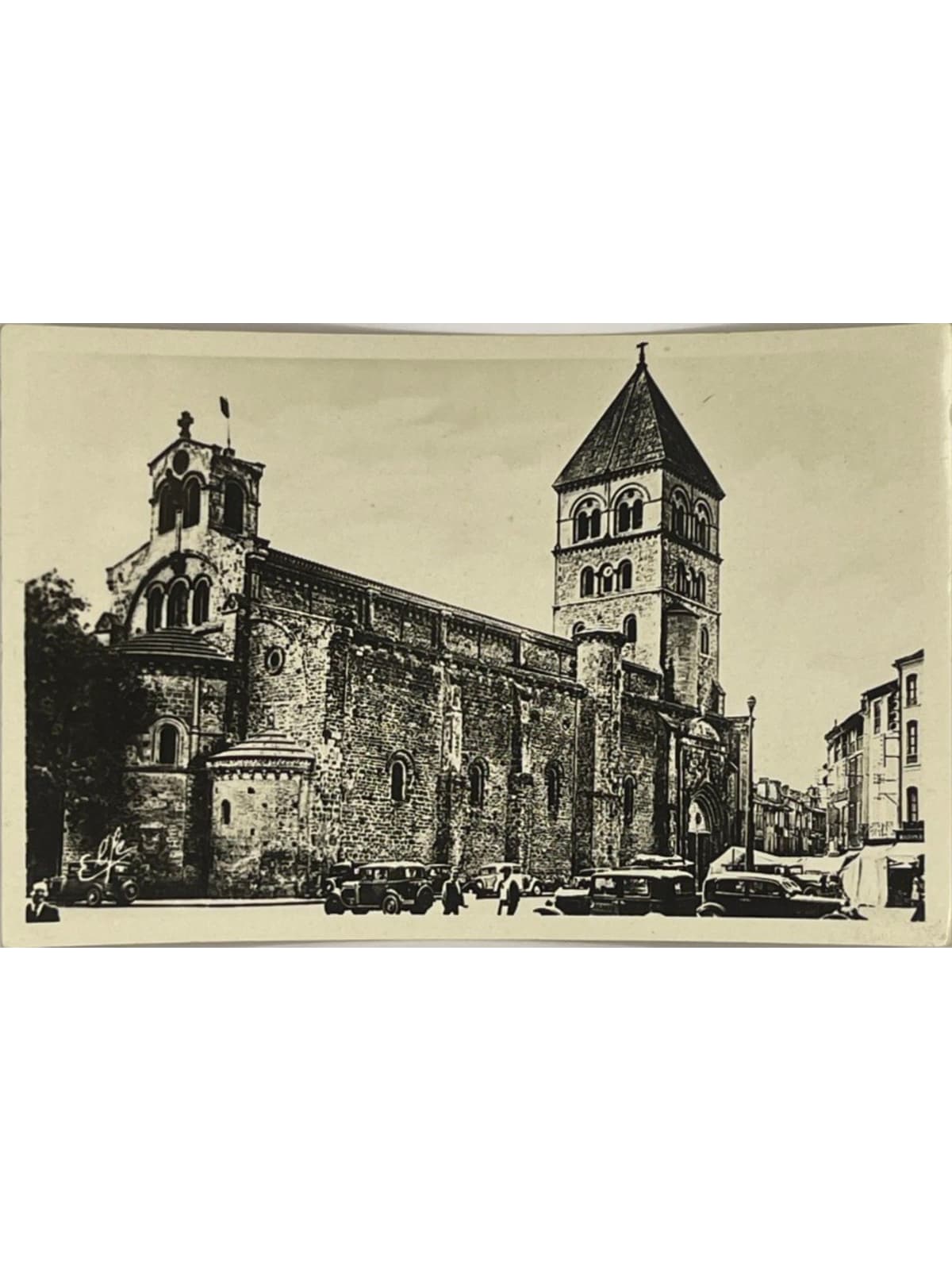 Recto de la carte postale