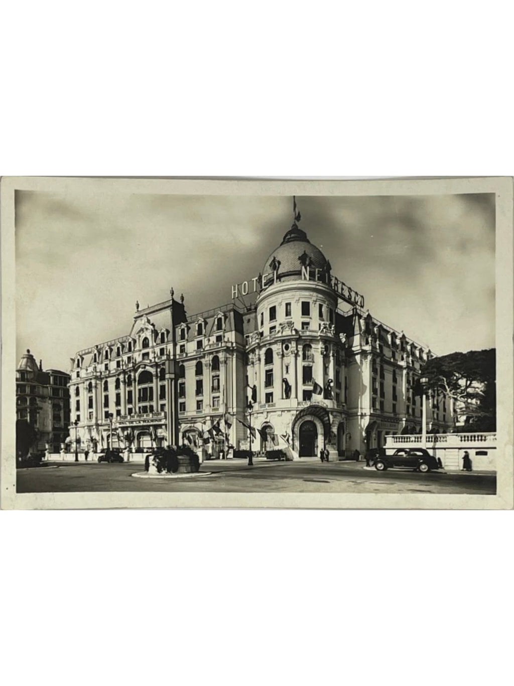 Recto de la carte postale