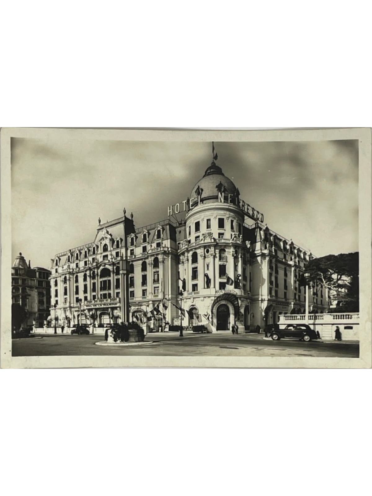 Recto de la carte postale