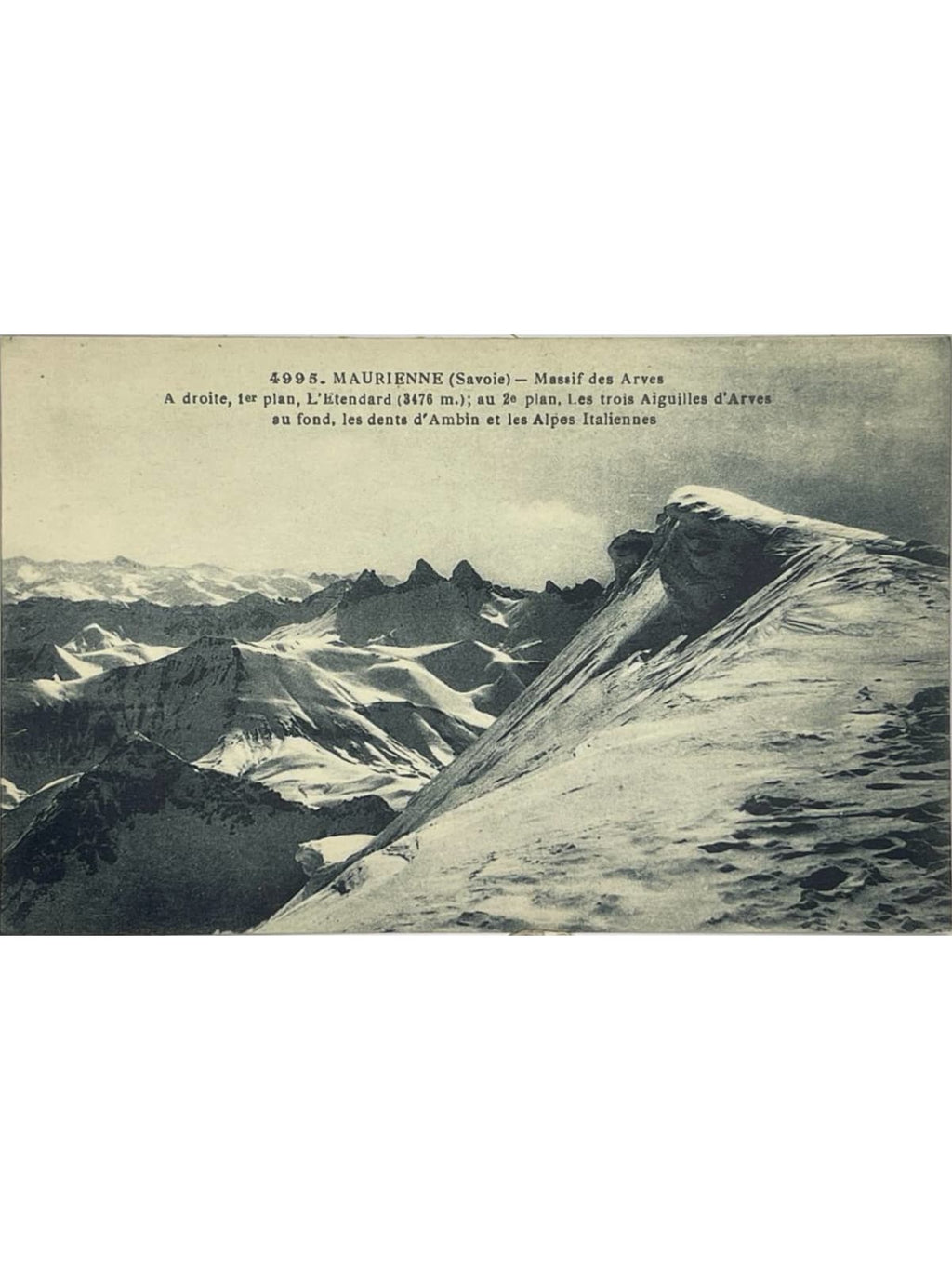 Recto de la carte postale