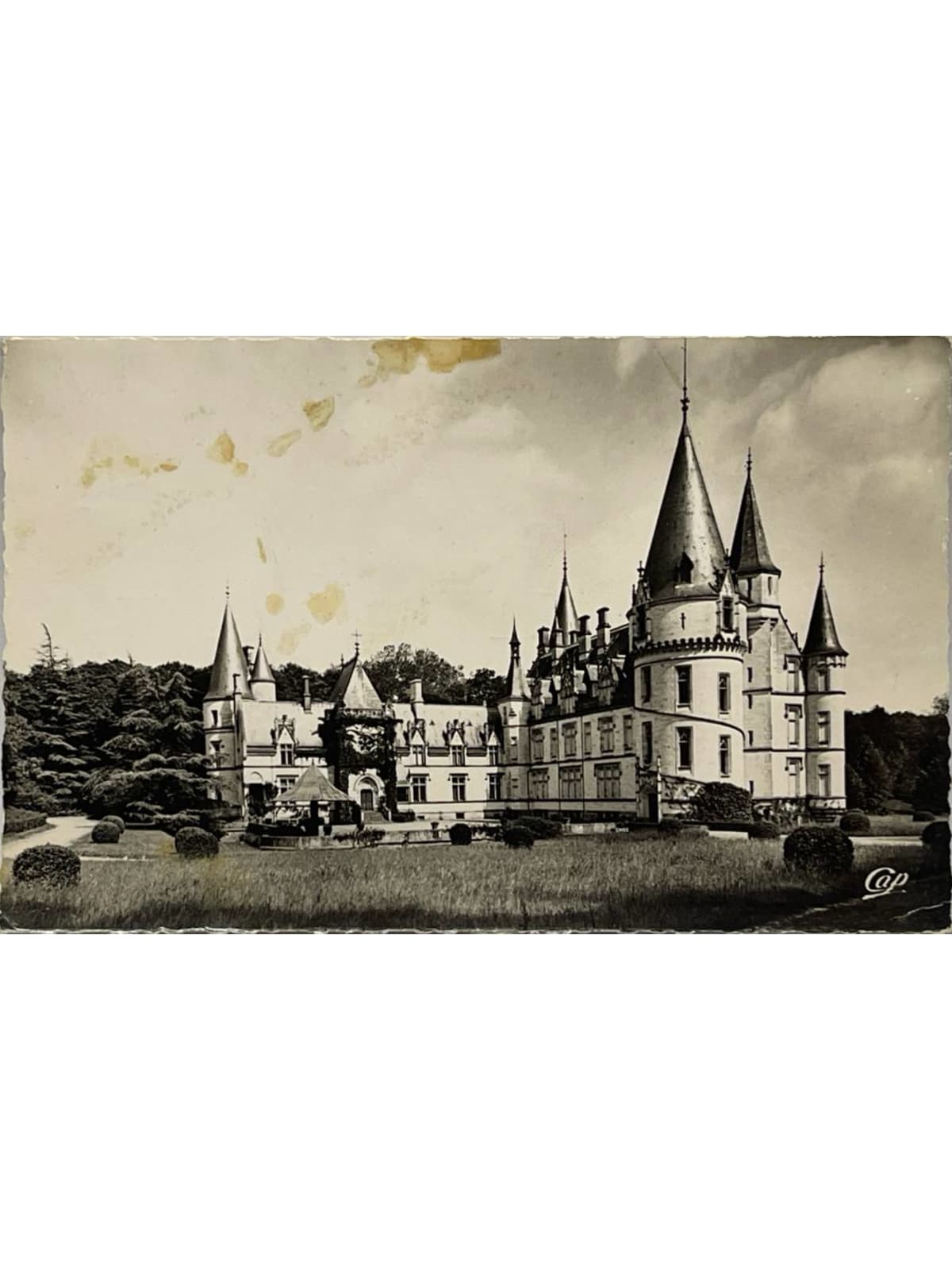 Recto de la carte postale