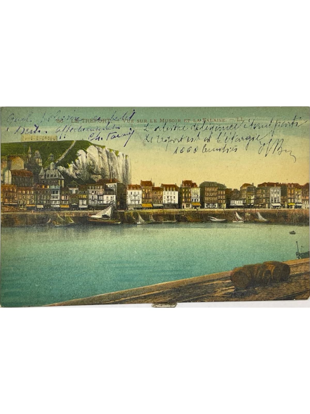 Recto de la carte postale