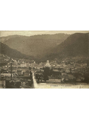 Oyonnax (Ain) – Vue générale et église – CPA ancienne