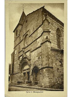 Monpazier – Église Saint-Dominique – CPA ancienne