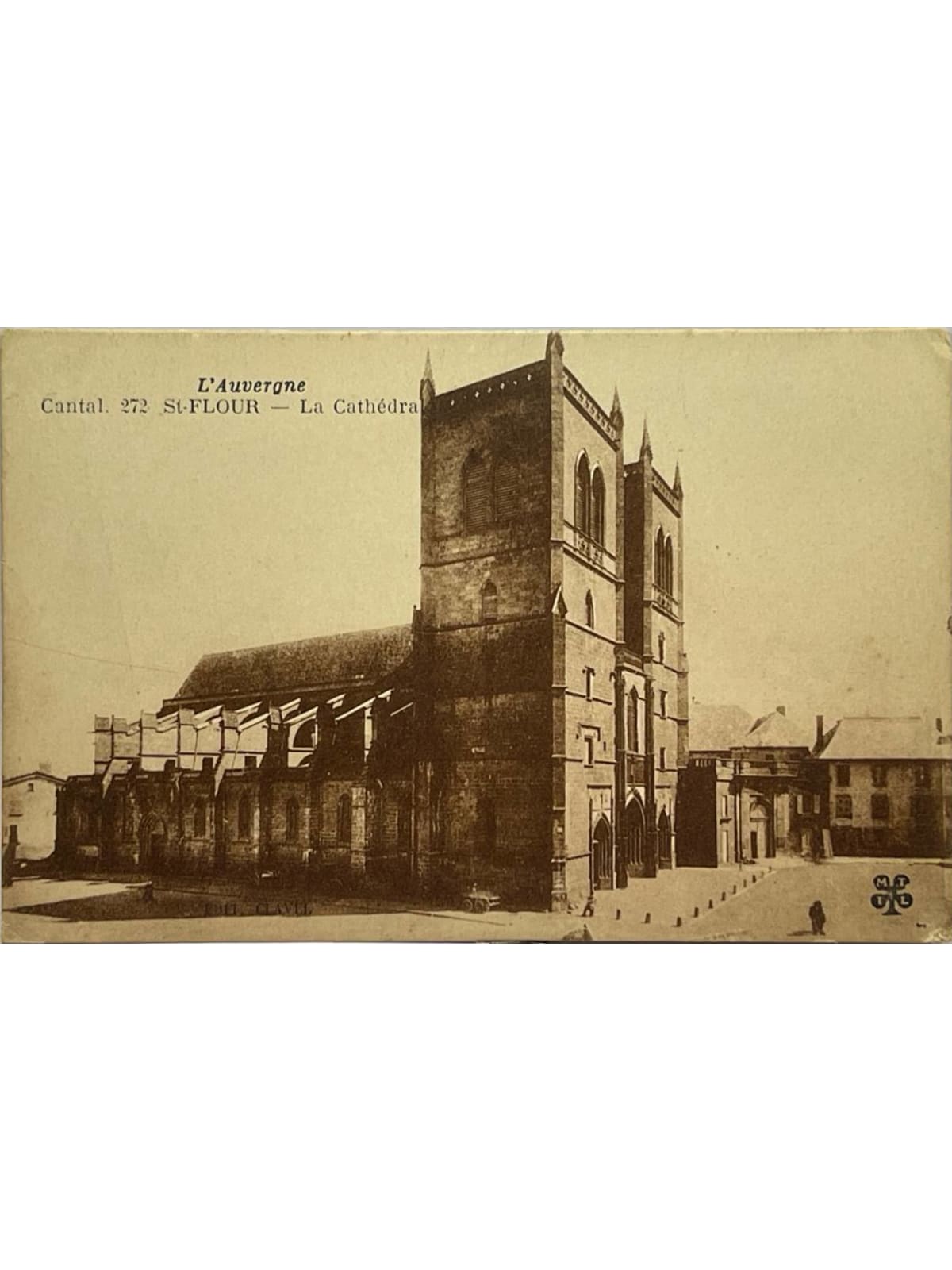 Recto de la carte postale
