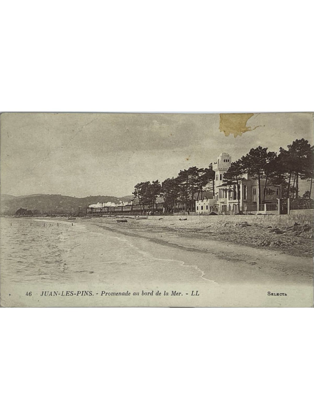 Recto de la carte postale
