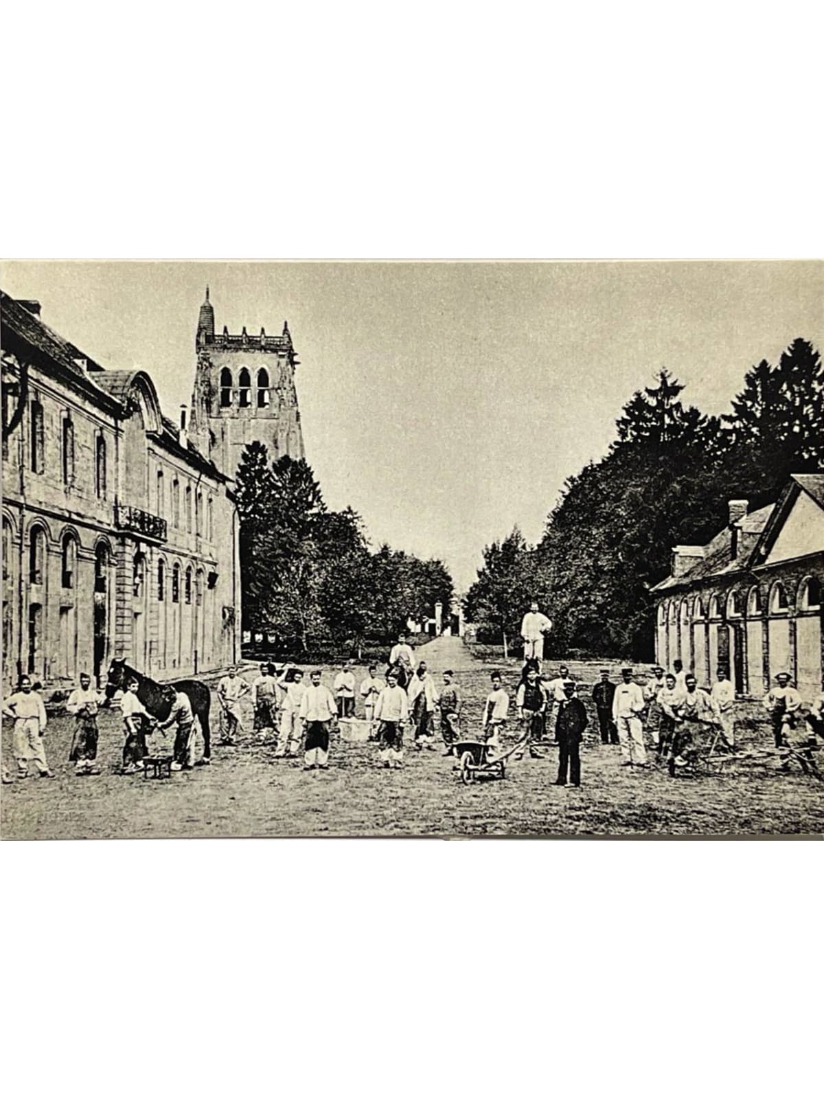 Recto de la carte postale
