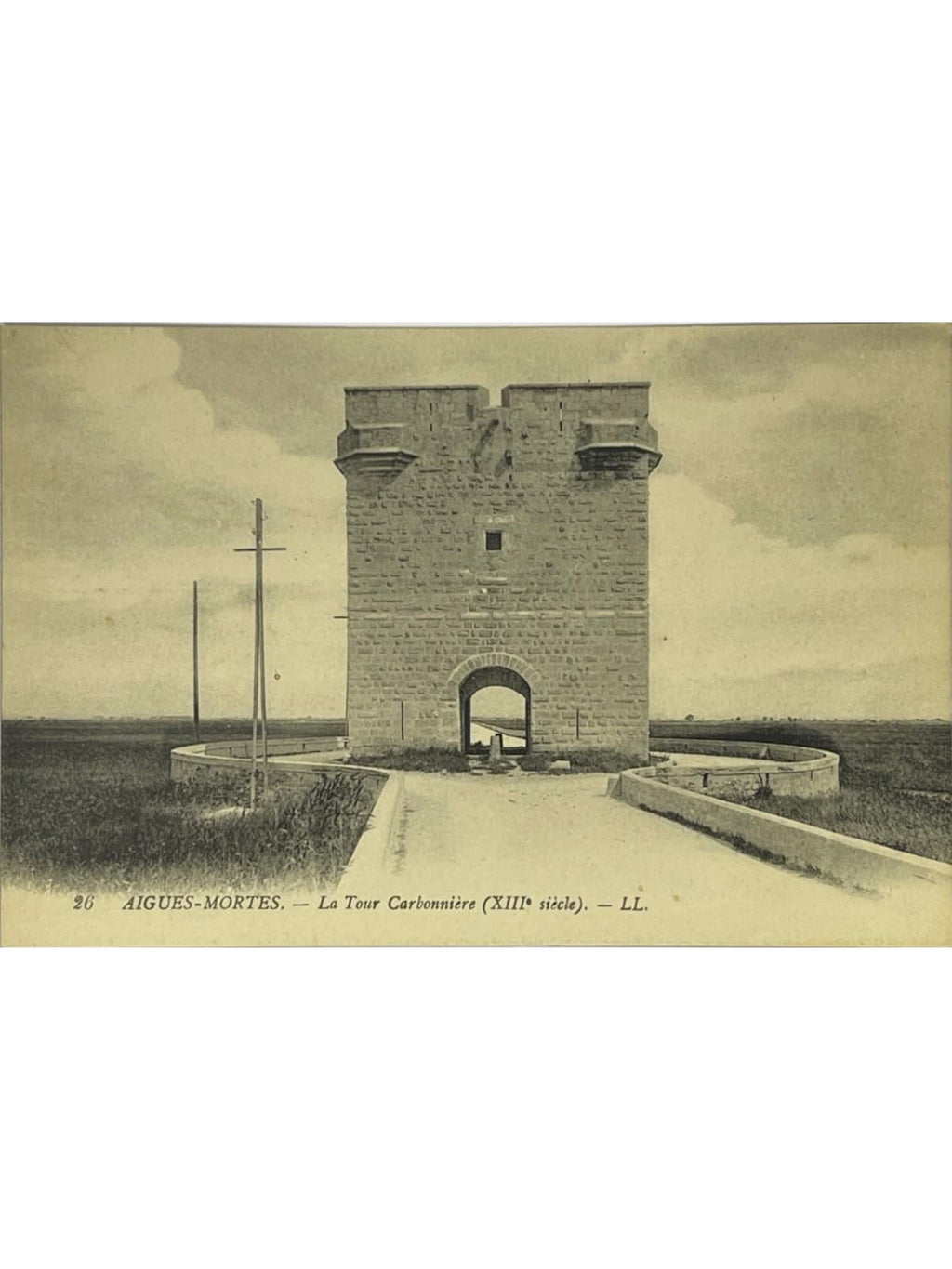 Recto de la carte postale