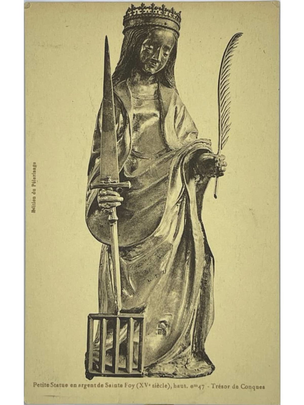 Recto de la carte postale