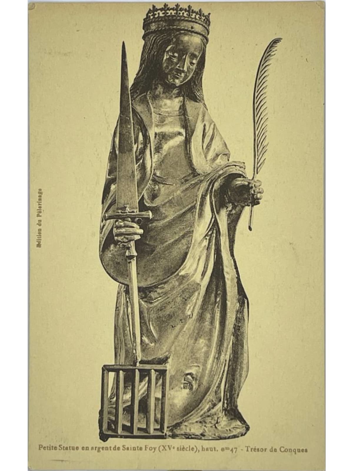 Recto de la carte postale