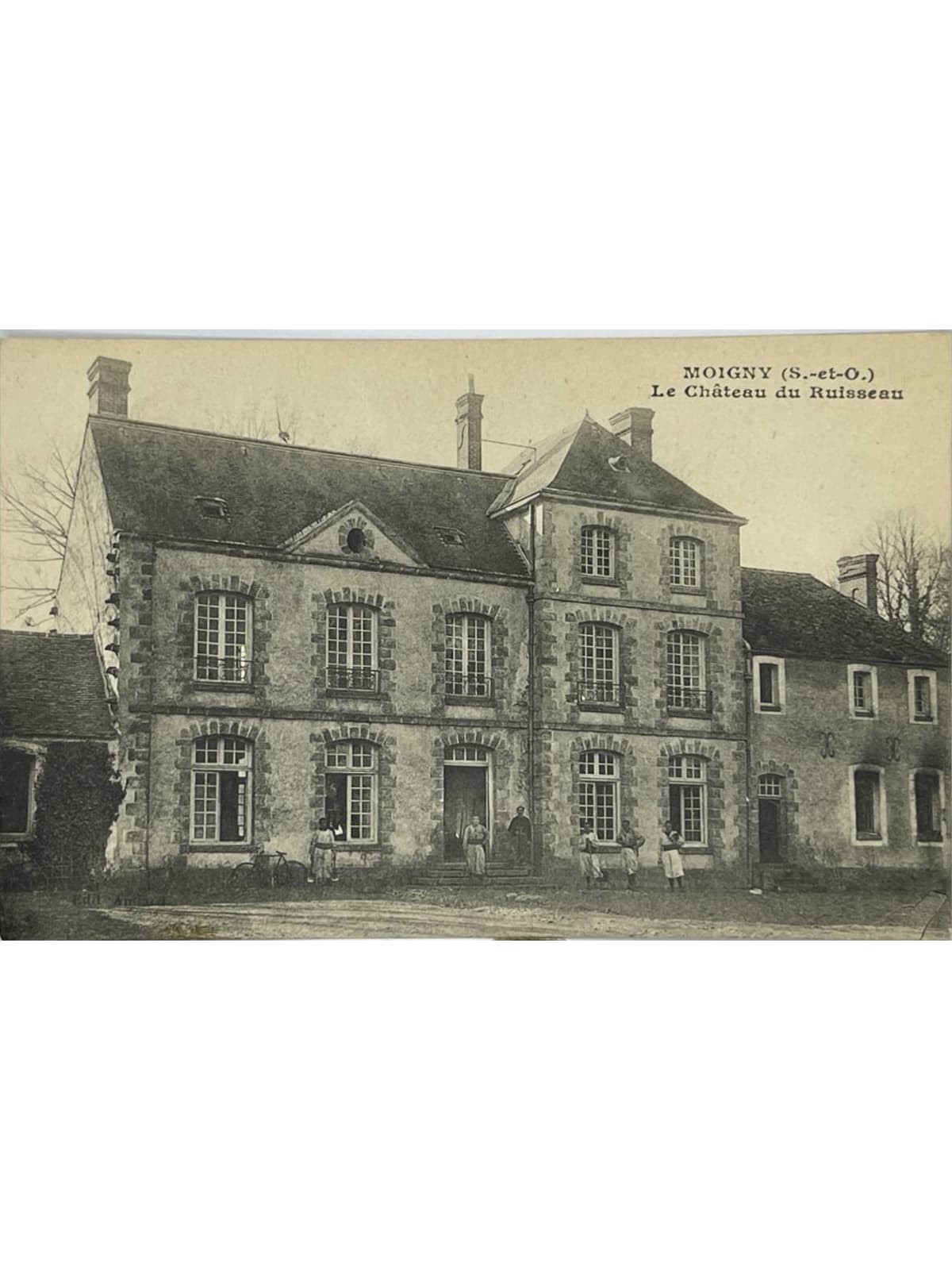 Recto de la carte postale