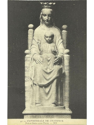 Chartres – Cathédrale Notre-Dame, Notre-Dame-sous-Terre – CPA n° 41