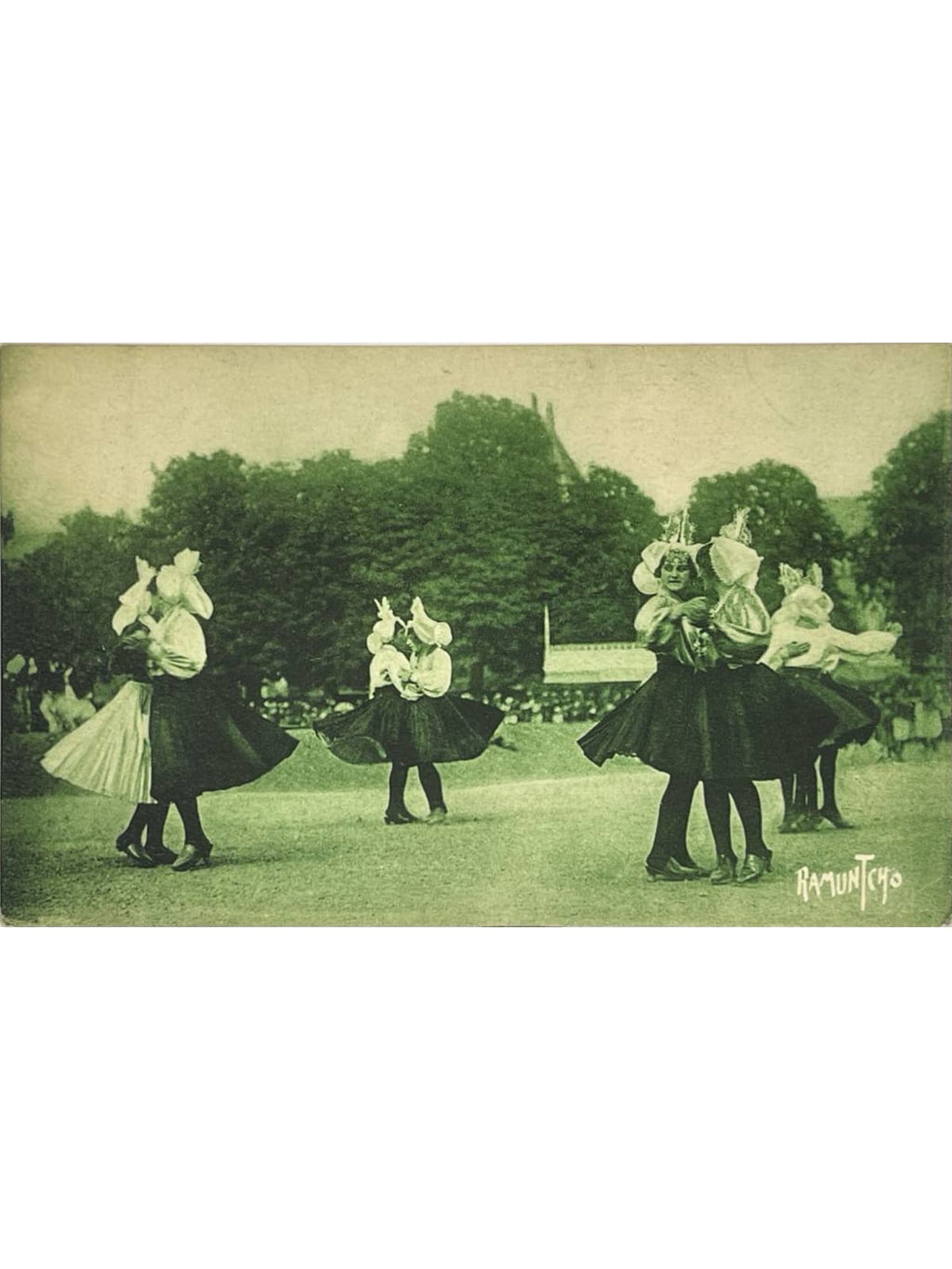 Recto de la carte postale