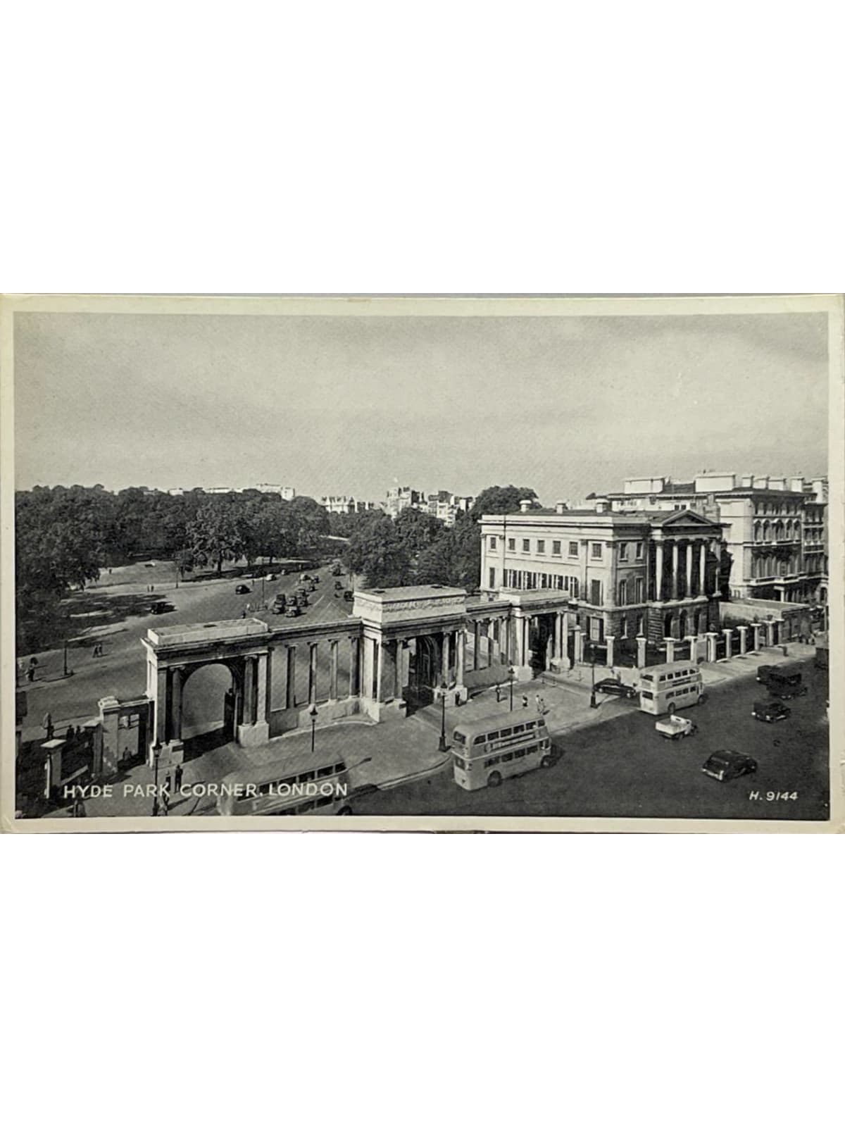 Recto de la carte postale
