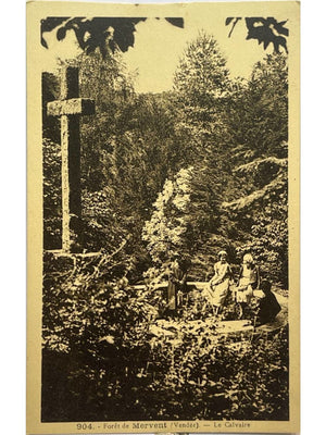 Mervent (Vendée) – Forêt de Mervent, le Calvaire – CPA n° 904