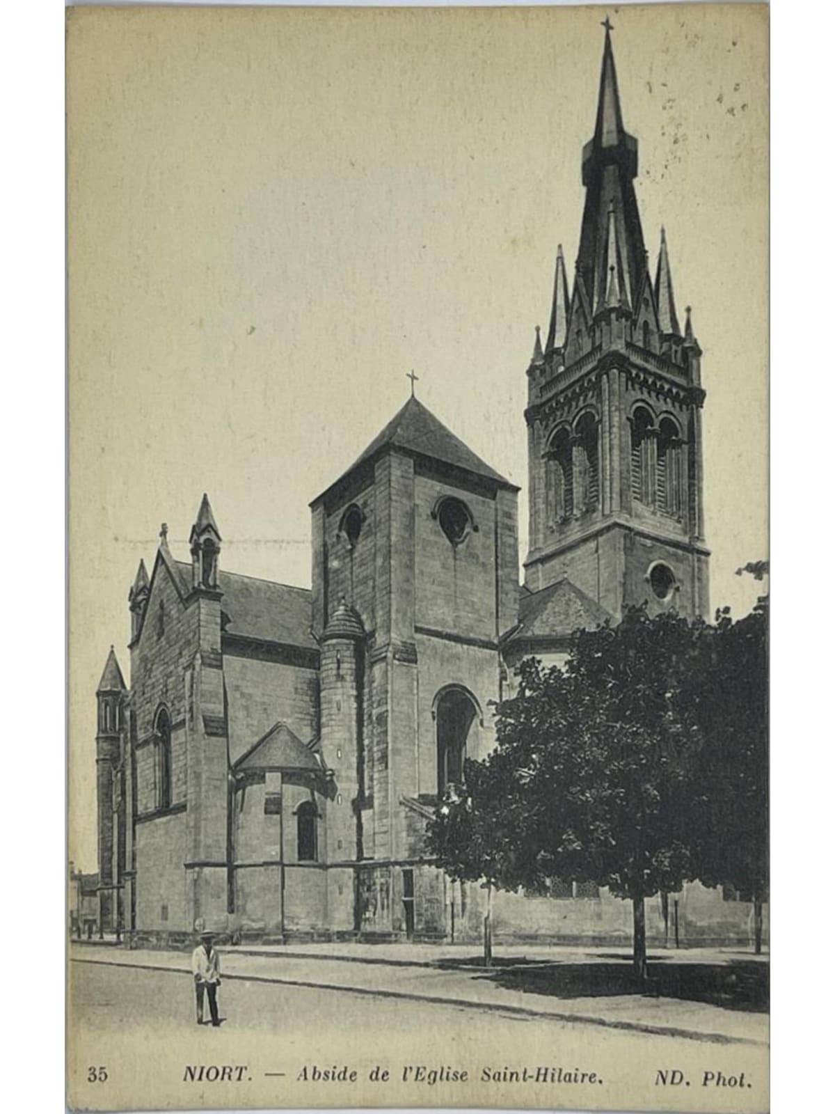 Recto de la carte postale