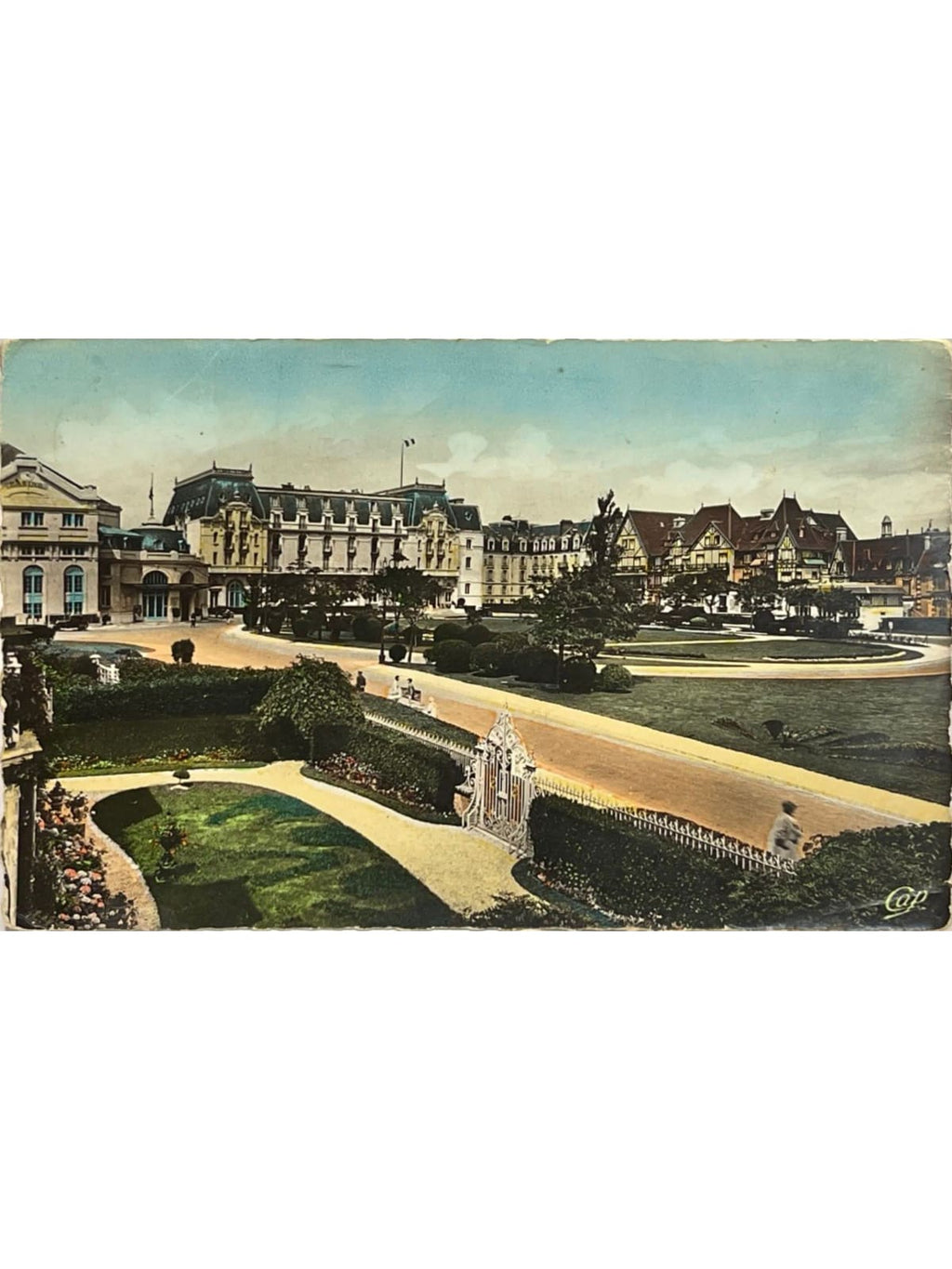 Recto de la carte postale