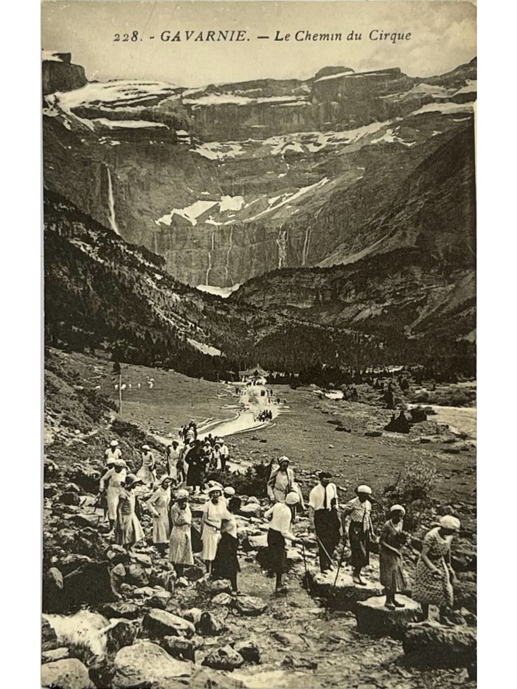Recto de la carte postale