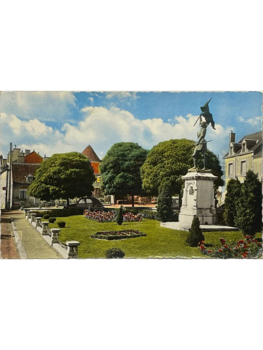 Recto de la carte postale