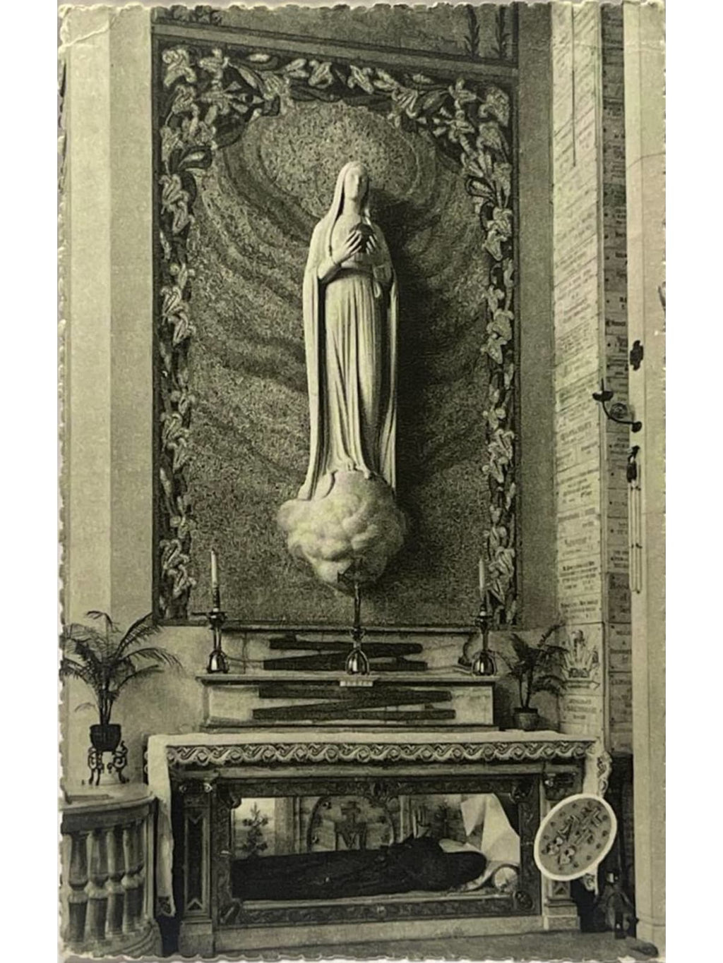 Recto de la carte postale