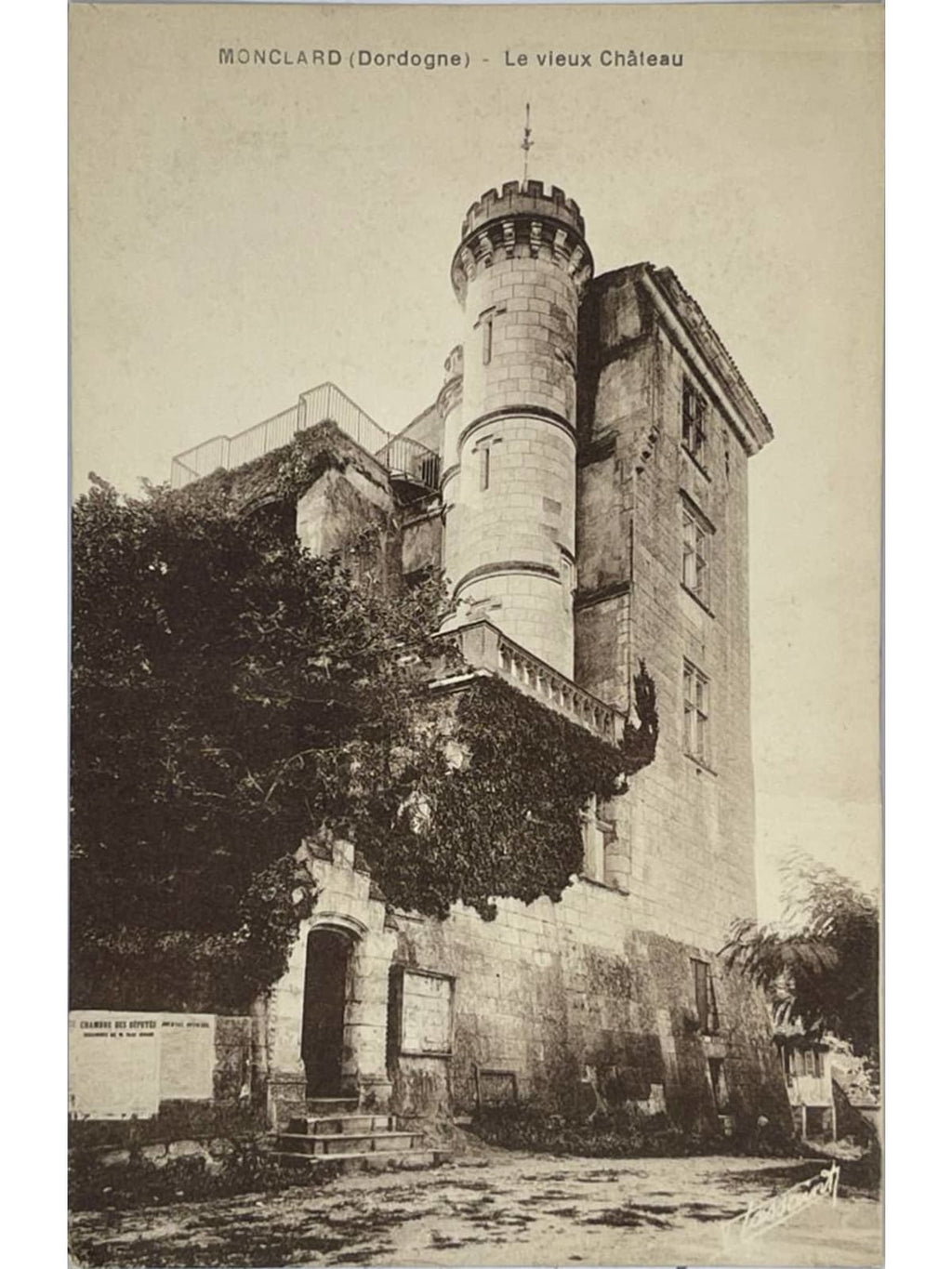 Recto de la carte postale