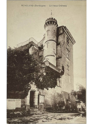 Monclard (Dordogne) – Le vieux château – CPA ancienne