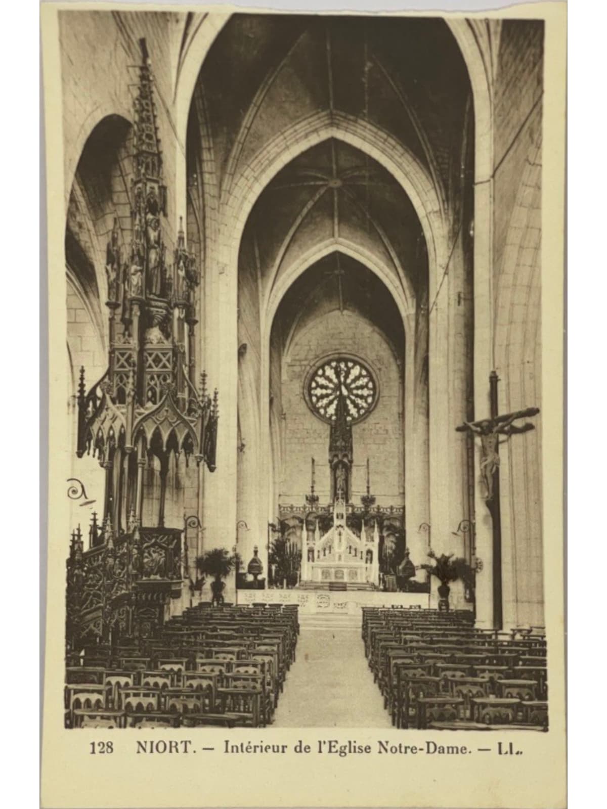 Recto de la carte postale