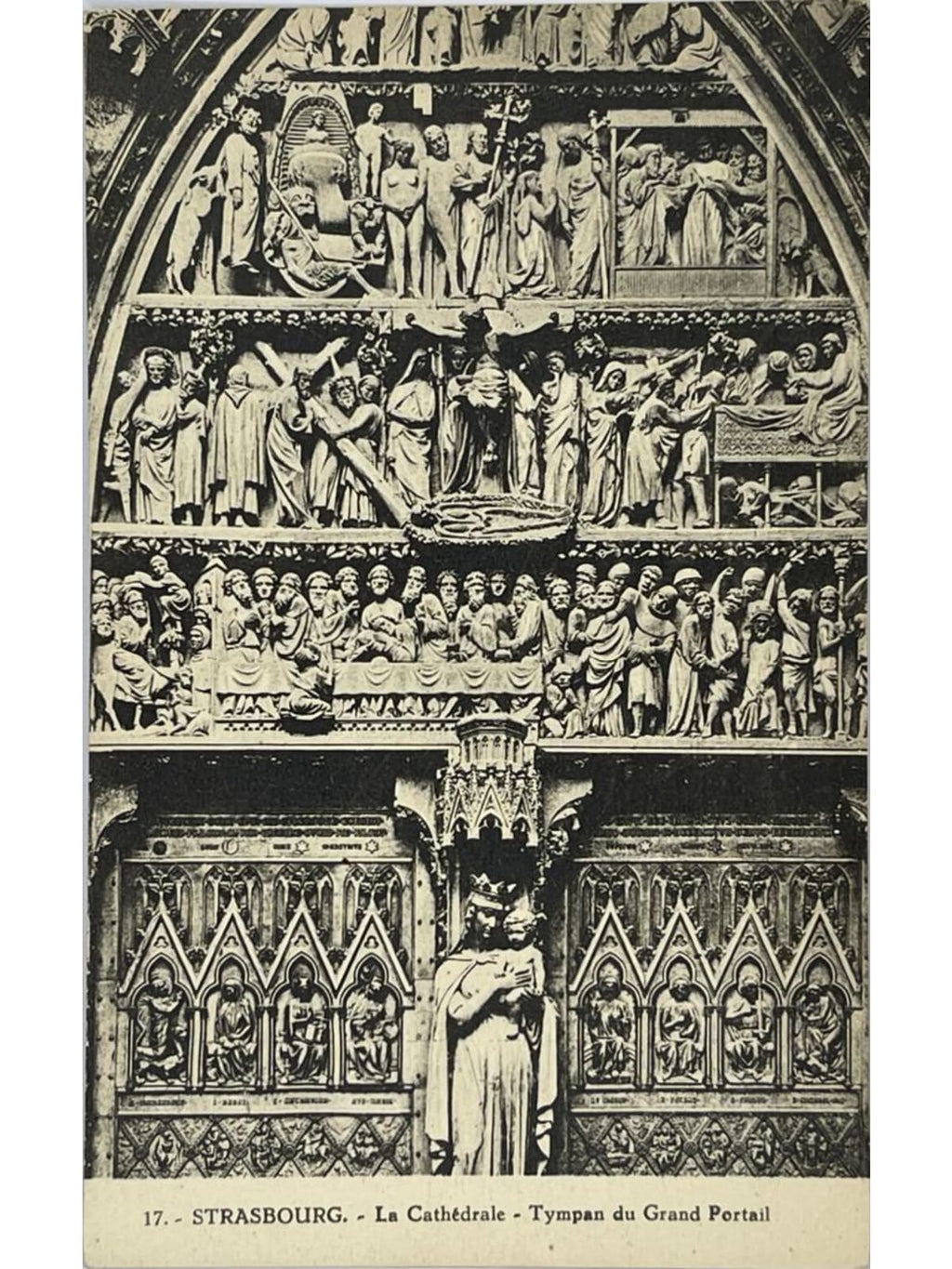 Recto de la carte postale