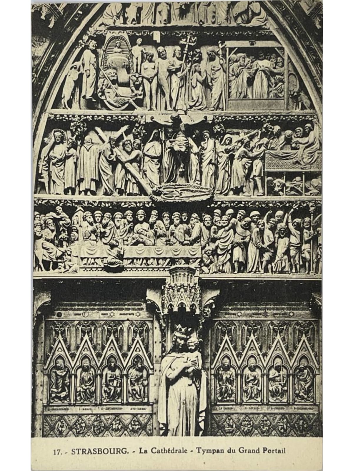 Recto de la carte postale