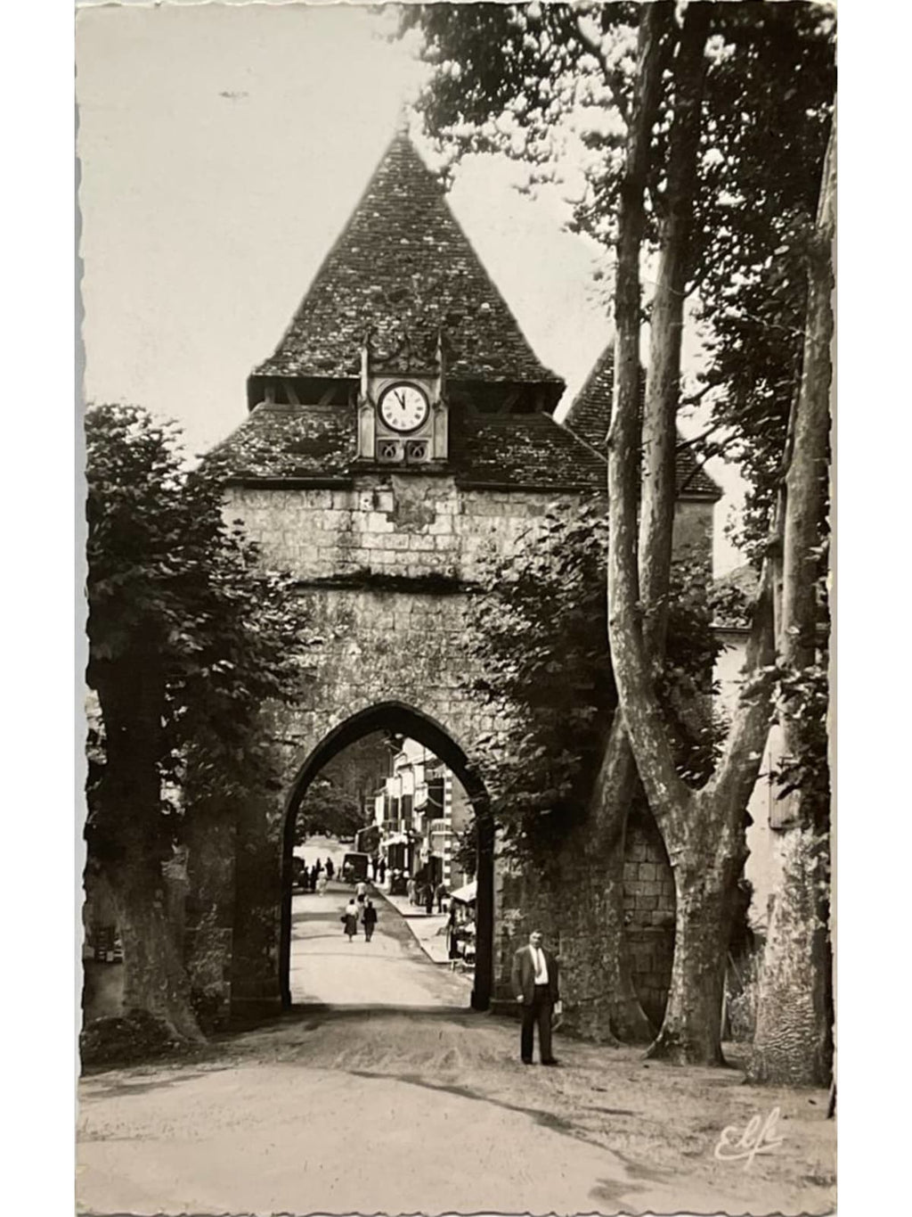 Recto de la carte postale