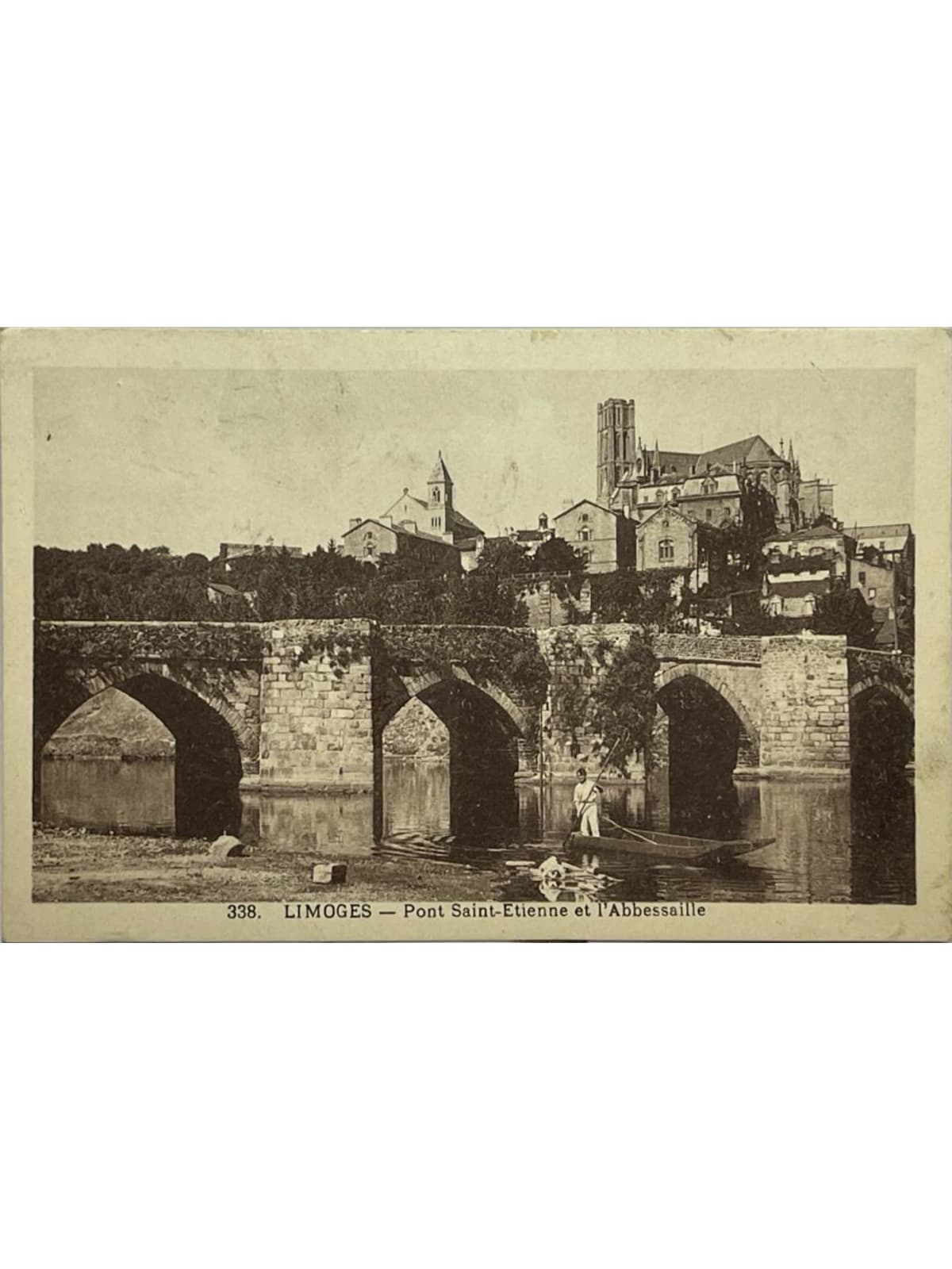 Recto de la carte postale