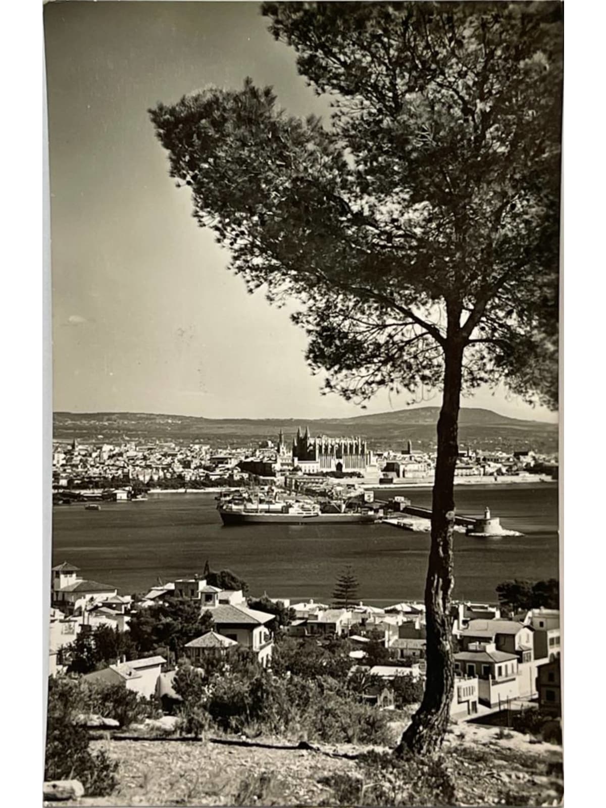 Recto de la carte postale