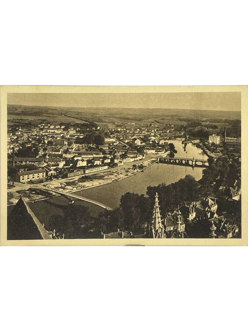 Recto de la carte postale