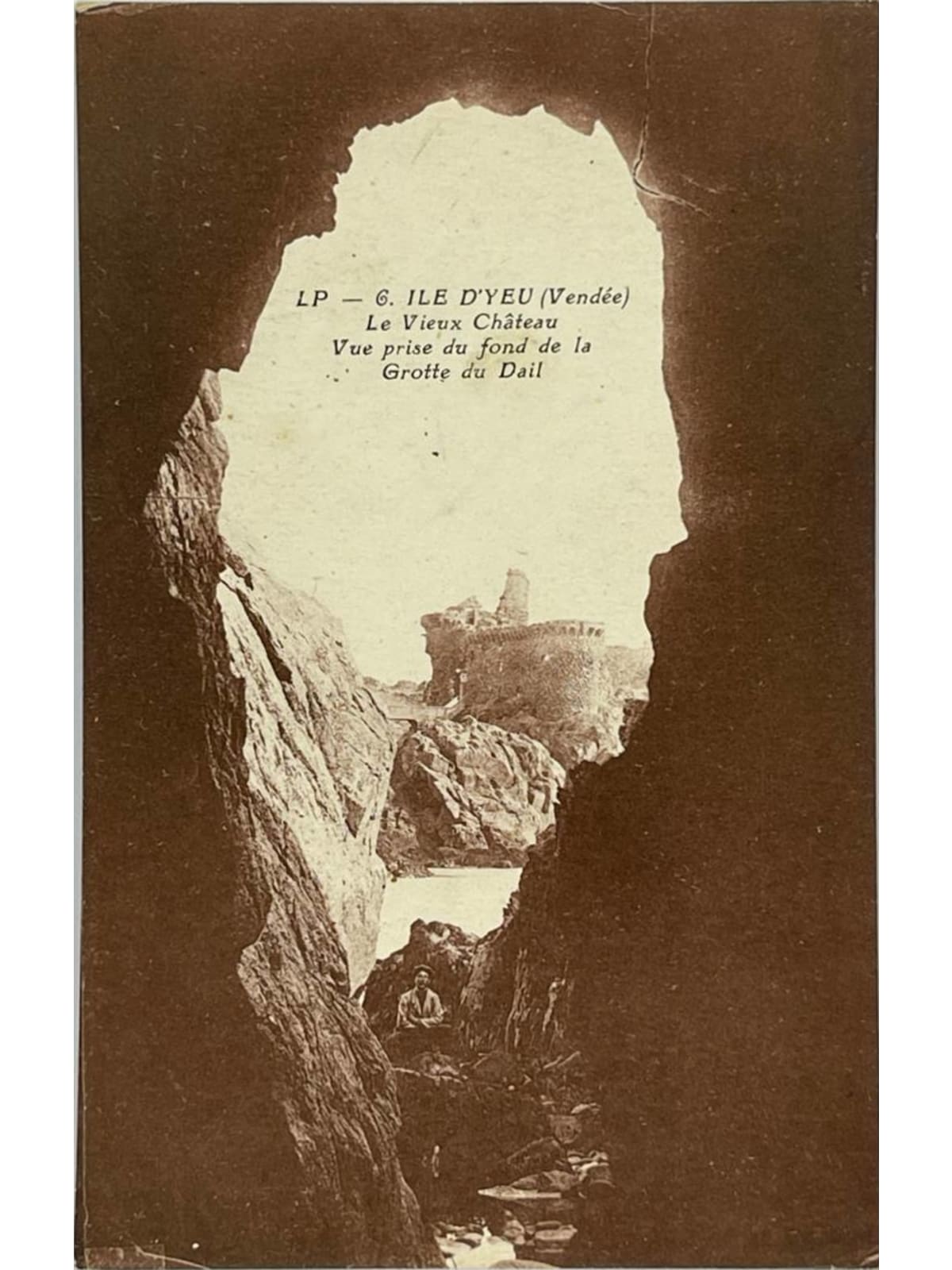 Recto de la carte postale