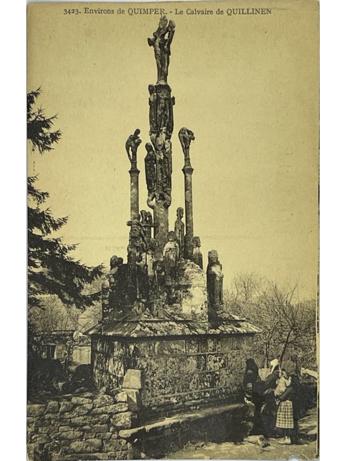 Recto de la carte postale