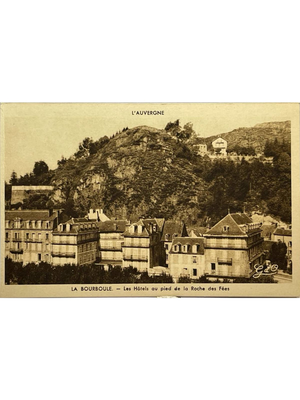 Recto de la carte postale
