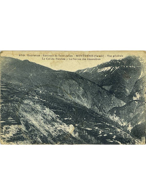 Montdenis (Savoie) – Perron des Encombres, vue générale – CPA n° 953