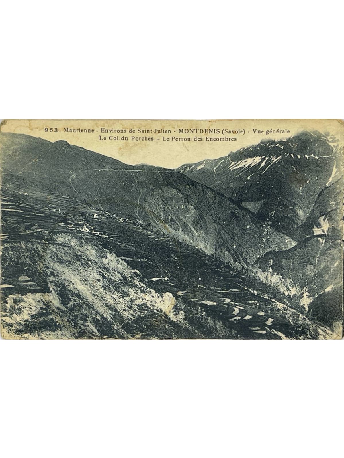 Recto de la carte postale