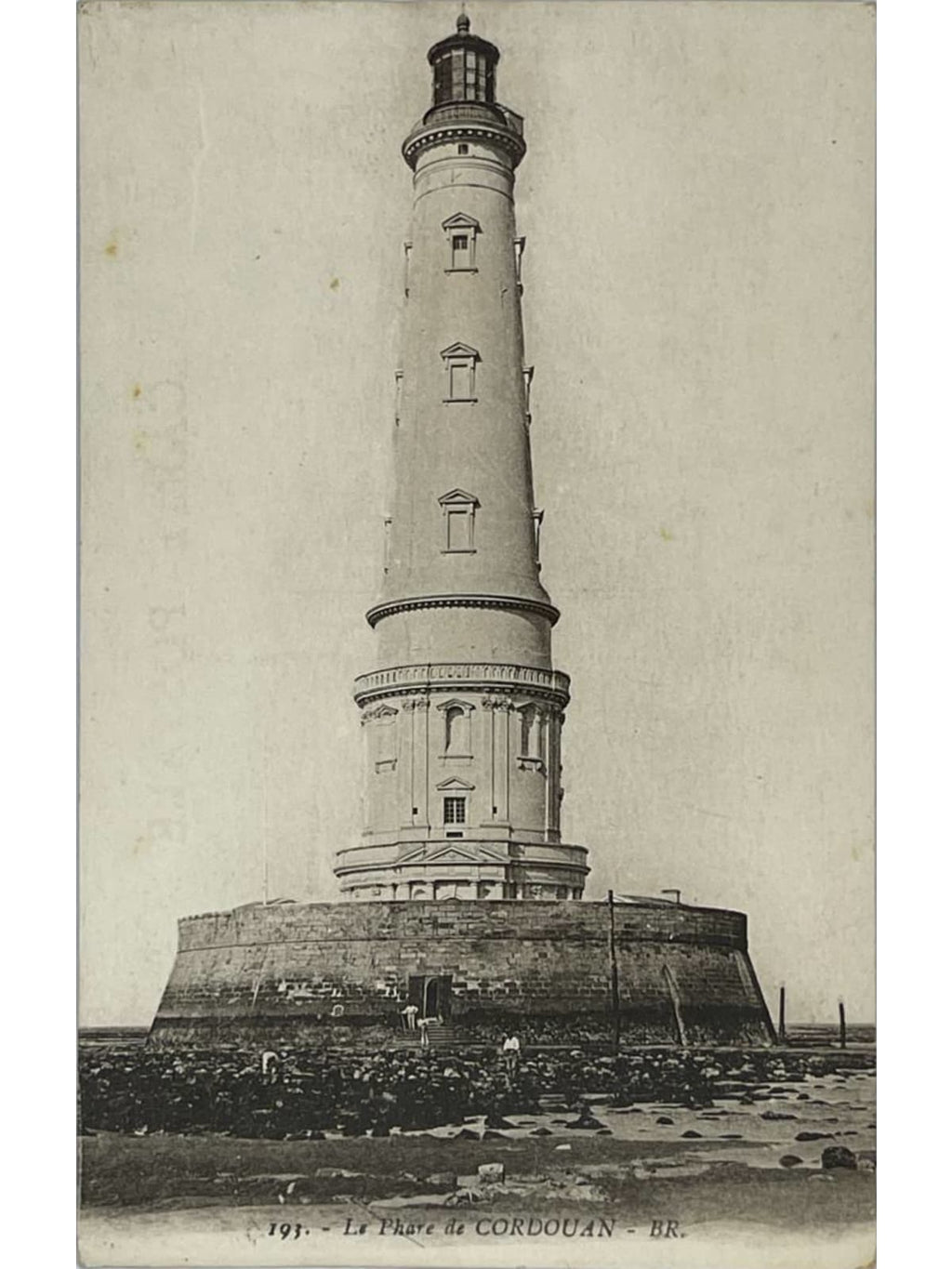 Recto de la carte postale