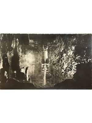 Lille (Nord) – Jardin Vauban, la grotte – CPSM Combier n° 206