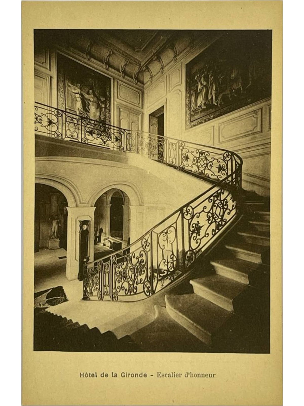 Recto de la carte postale