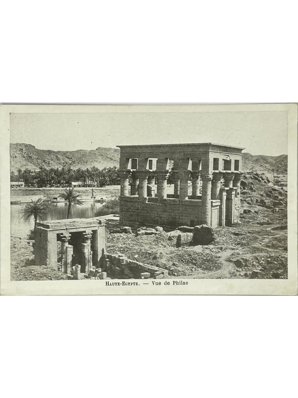 Recto de la carte postale