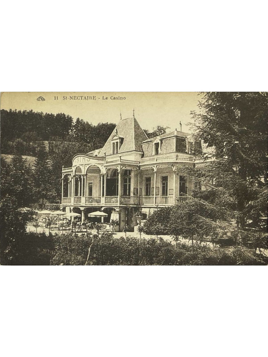 Recto de la carte postale