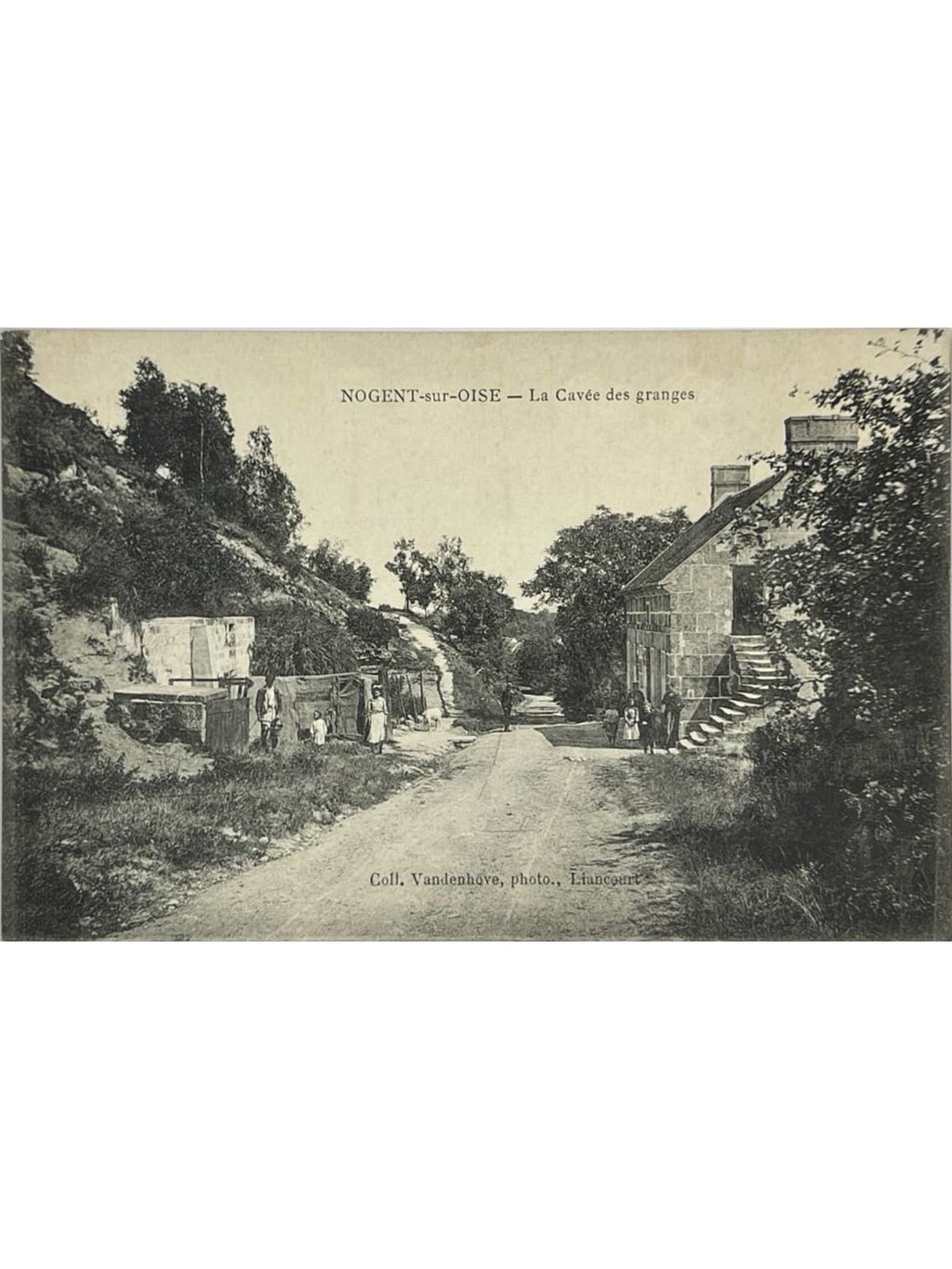 Recto de la carte postale